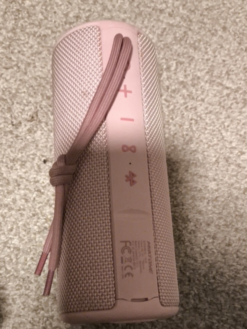 Pink Portable Bluetooth Speaker